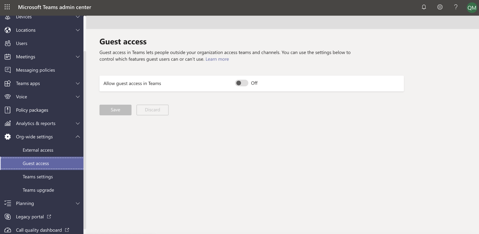 Microsoft Teams External Guest Access