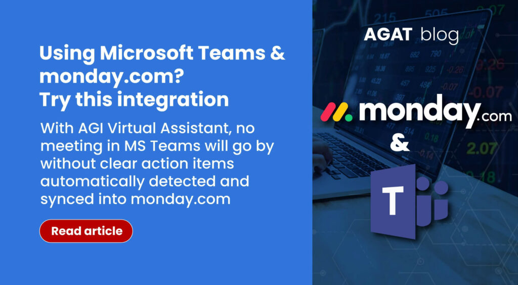 Teams and mondaycom integration